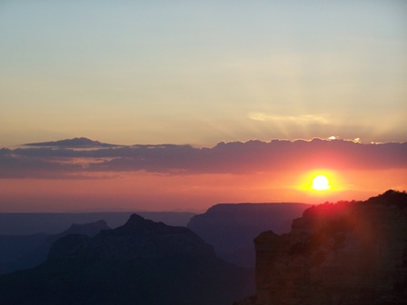 Grand Canyon Cape Royal sunset