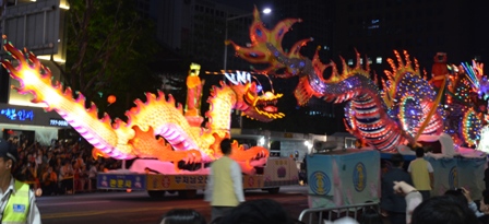 Lotus Lantern floats