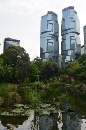 Hong Kong park Lippo building