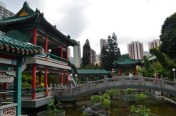 Hong Kong Won Tai temple gardens