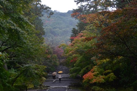 Kyoto Arashiyama Nishion Temple main grounds