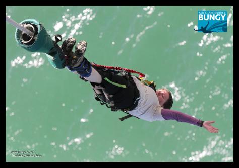 Auckland Bridge bungy 5