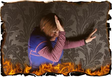 Queenstown Fear Factory scared photo