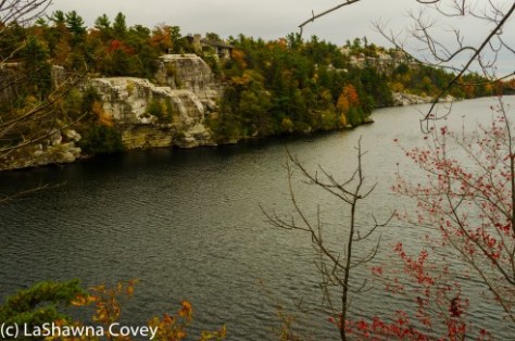 Hudson Valley hiking Old Minnewaska Trail-1